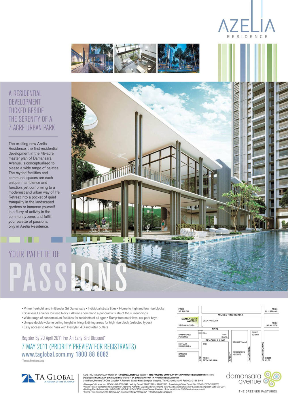 Advertisement: Azelia Residence @ Damansara Avenue